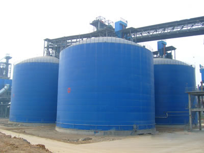 积石山水泥钢板库改造