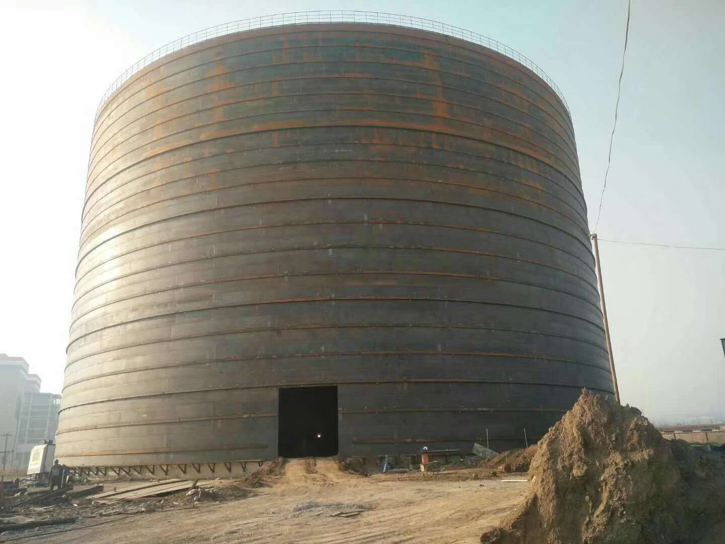 积石山承建大型钢板库的好处及原理