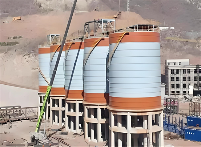 积石山高架钢板仓